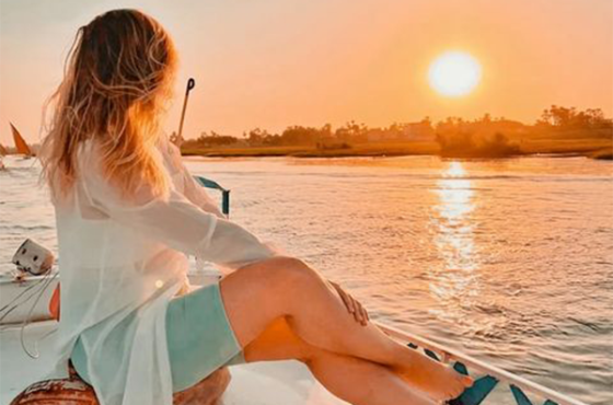 Sunset Felucca Ride in Luxor Nile
